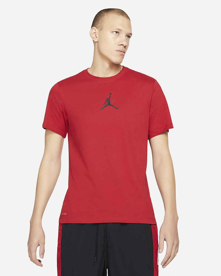 Red nike t shirt mens new arrivals